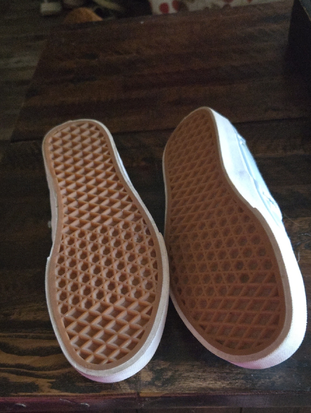 Blue Checkered Vans - Picture 2 of 3